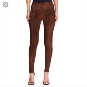 Ralph Lauren suede leggings